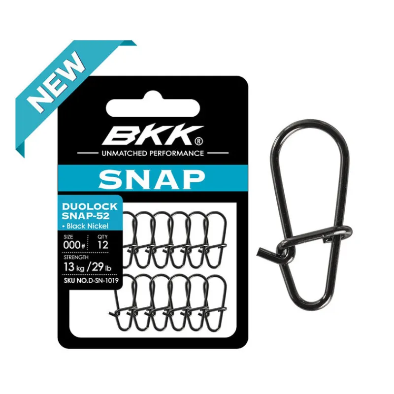 Hameçons Et Montages - BKK Agrafe Duolock Snap-5