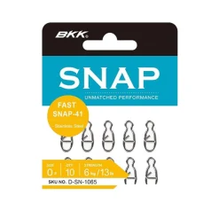 Hameçons Et Montages - BKK Agrafe Fast Snap-