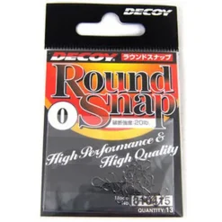 Pêche Aux Leurres|Montages / Hameçons - DECOY Agrafe round snap (x3)