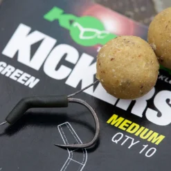 Acc.Montages/Hameçons - KORDA Aigneur de igne carpe kickers vert (x10)