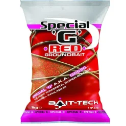 Appâts / Amorces - BAIT TECH Amorce Bait-Tech Special G Red Groundbait 1Kg