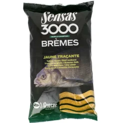 Appâts / Amorces - SENSAS Amorce 3000 bremes jaune tracante
