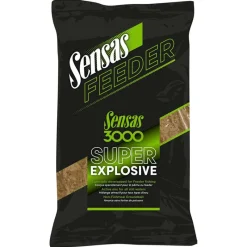 Appâts / Amorces - SENSAS Amorce 3000 Feeder Super Explosive 1kg