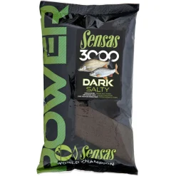 Appâts / Amorces - SENSAS Amorce 3000 Power Dark Salty 1kg