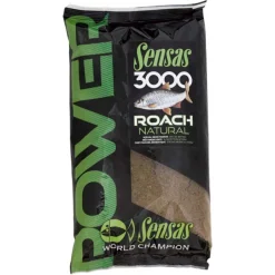 Appâts / Amorces - SENSAS Amorce 3000 Power Roach Natural 1kg