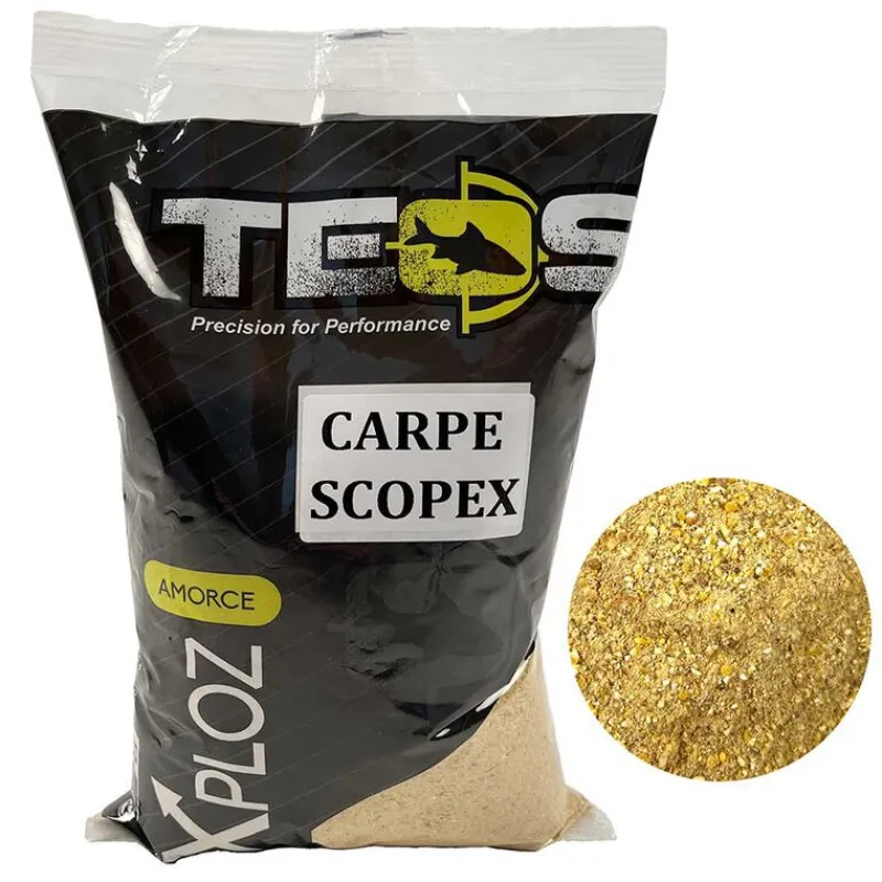 Offre À Volume Coup & Feeder|Appâts / Amorces - TEOS Amorçe Xploz Carpe Scopex 1kg