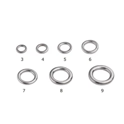Montages / Hameçons - BKK Anneaux Soudés Solid Ring