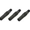 Supports Cannes - PROLOGIC Attache rapide carpe black night quick release meduim x3
