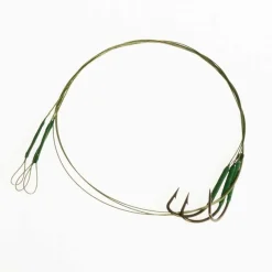 Carnassier Au Posé - X-LINE Bas de ligne acier carnassier hameçon simple 7kg (x3)
