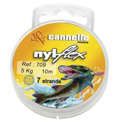 Carnassier Au Posé - CANNELLE Bas de ligne acier carnassier nylflex c709 10m