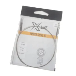Découverte Pêche Du Carnassier|Hameçons Et Montages - X-LINE Bas de ligne acier monté carnassier power steel 19 brins spécial leurres 12cm (x3)