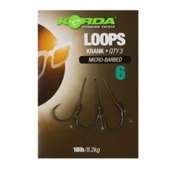 Acc.Montages/Hameçons - KORDA Bas de ligne carpe loop rigs krank 1lb