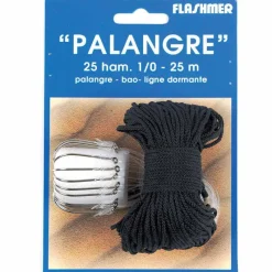 Bas De Lignes / Lignes Montées - FLASHMER Bas de Ligne Eco Palangre Pêche à la Sole 25 hameçons