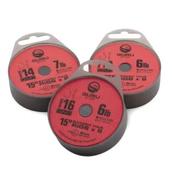 Hameçons / Bas De Ligne Feeder - GURU Bas de ligne QM1 Bait Bands 15" (x8)