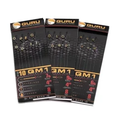 Hameçons / Bas De Ligne Feeder - GURU Bas de ligne QM1 Bait Bands 4" (x8)