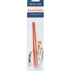 Bas De Lignes / Lignes Montées - FLASHMER Bas de ligne mer 3 balais trainard