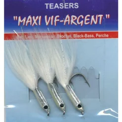 Leurres - FLASHMER Bas de ligne mer maxi vif argent