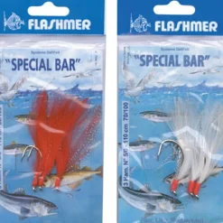 Bas De Lignes / Lignes Montées|Leurres - FLASHMER Bas de ligne mer special bar n°3/0