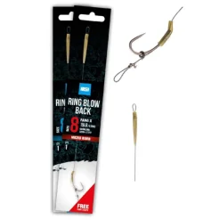 Acc.Montages/Hameçons - NASH Bas De Ligne Blow Black Rig