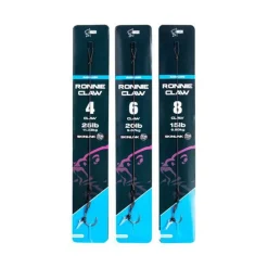 Acc.Montages/Hameçons - NASH Bas De Ligne Ronnie Claw Rig Barbless