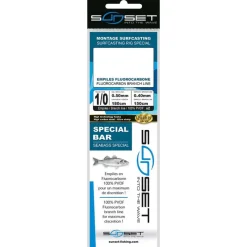 Surfcasting|Bas De Lignes / Lignes Montées - GARBOLINO Bdl Surfcasting RS COmpetition Spec Bar Fluro