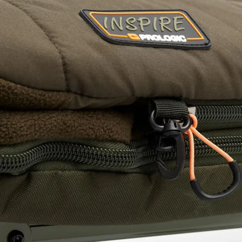 Bivouac/Confort - PROLOGIC Bedchair + sac de couchage Inspire Daddy Sleep System 8 Pieds (140 kg)