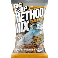 Appâts / Amorces - BAIT TECH Big Carp Method Mix Tiger & Peanut  2KG