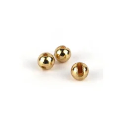 Fly Tying - TEXTREME Billes Fendues Tungsten Slotted Beads Gold (x20)