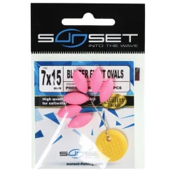 Montages / Hameçons - SUNSET Blister Float Oval Phospho Rose ST-D 137