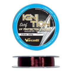 Surfcasting|Tresses, Nylons, Fluorocarbones - VERCELLI Bobine de 1000m de nylon Ignition