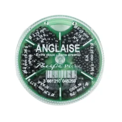 Lignes Et Accessoires De Montage|Plombs - LEMER Boite de plombs fendus coup 6 cases super doux anglaise