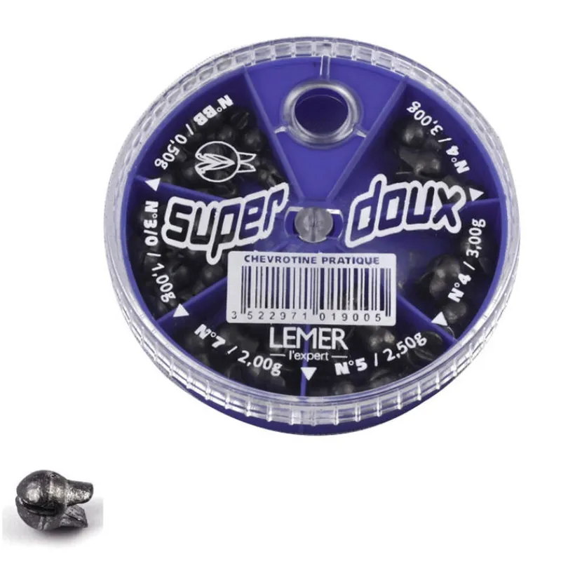 Plombs - LEMER Boite de plombs fendus coup boite chevrotine pratique