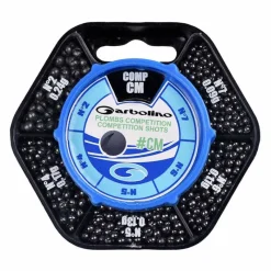 Plombs - GARBOLINO Boite distributrice plombs ronds anglaise compet 5 cases  