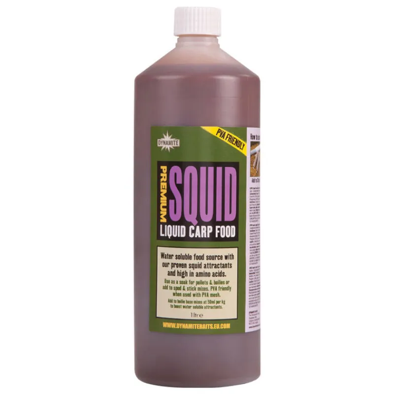 Appâts / Amorces|Appâts Et Fabrication - DYNAMITE BAITS Booster carpe liquid carp food squid 1l