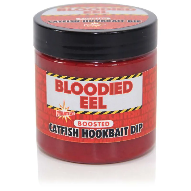 Appâts / Amorces - DYNAMITE BAITS Booster Bloodied Eel Catfish Hookbait Dip 270ml