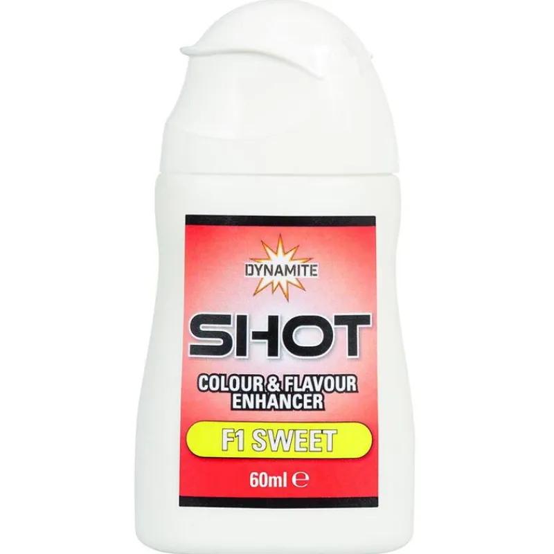Appâts / Amorces - DYNAMITE BAITS Booster Shot F1 Sweet Yellow 60ml