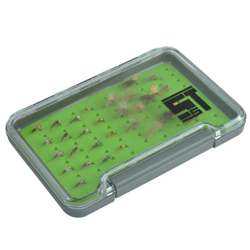 Bagagerie / Rangement - SILVER STONE Boîte à mouche silverstone waterpro rubber slim/small (capacité 75 mouches)