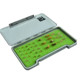 Bagagerie / Rangement - SILVER STONE Boîte à mouche silverstone waterpro rubber slim/large (capacité 121 mouches)