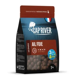 Offre À Volume Carpe|Appâts Et Fabrication - CAP RIVER Bouillettes Ail Foie 1kg