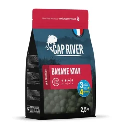 Offre À Volume Carpe|Appâts Et Fabrication - CAP RIVER Bouillettes Banane Kiwi 2.5kg