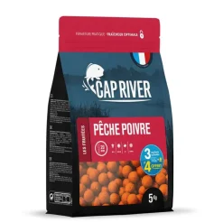 Offre À Volume Carpe|Appâts Et Fabrication - CAP RIVER Bouillettes Pêche Poivre 5kg