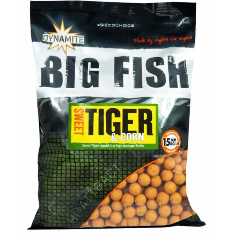 Appâts Et Fabrication - DYNAMITE BAITS Bouillettes Sweet Tiger Corn 1kg