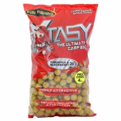 Appâts Et Fabrication - FUN FISHING Bouillettes funfishing extasy Pineapple et Blackberry 4kg 20mm