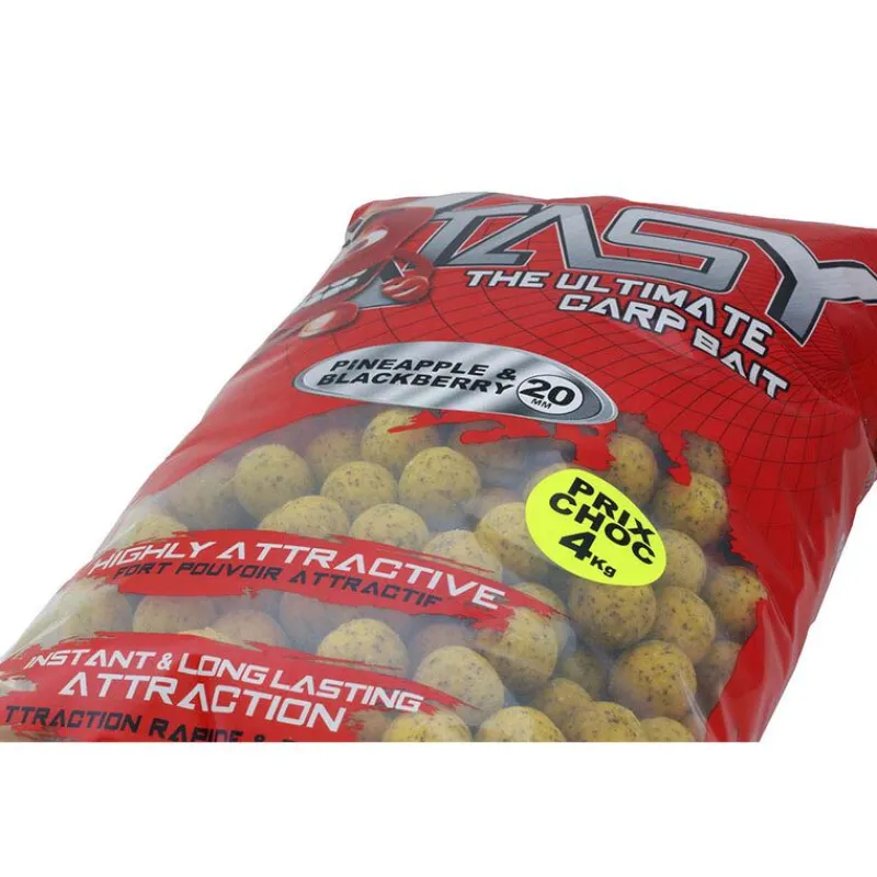 Appâts Et Fabrication - FUN FISHING Bouillettes funfishing extasy Pineapple et Blackberry 4kg 20mm