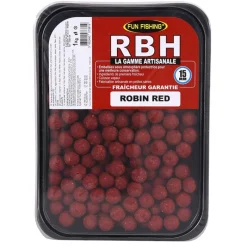 Offre À Volume Carpe|Appâts Et Fabrication - FUN FISHING Bouillettes RBH Boilies Robin Red 800g