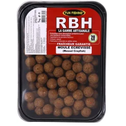 Appâts Et Fabrication|Offre À Volume Carpe - FUN FISHING Bouillettes RBH Boilies Moule Ecrevisse 800g