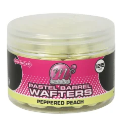 Appâts Et Fabrication - MAINLINE Bouillettes équilibrées carpe wafter barrels peppered peach 12/15mm