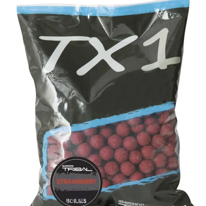 Appâts Et Fabrication - SHIMANO Bouillettes TX1 Strawberry 20mm