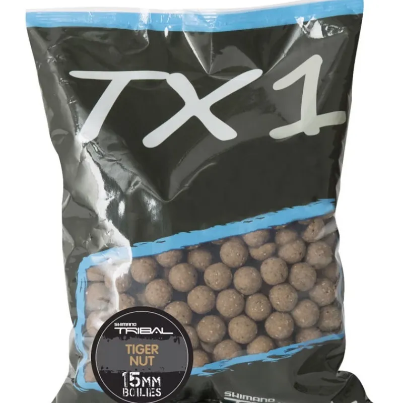Appâts Et Fabrication - SHIMANO Bouillettes TX1 Tiger Nut 15mm