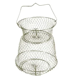 Découverte Pêche Du Carnassier|Carnassier Au Posé - REDFISH Bourriche carnassier selection metal ronde diametre 30